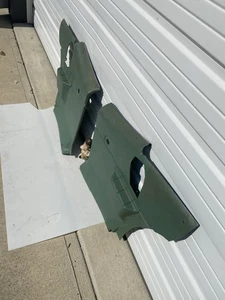1974 only AMC Javelin AMX rear interior panels Green Pair Some Discoloration - Bild 1 von 24