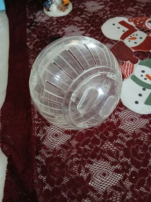 Kaytee Run-About 5” Ball For Hamsters & Small Rodents Clear Kids Animals Hammy  - Image 1 of 4