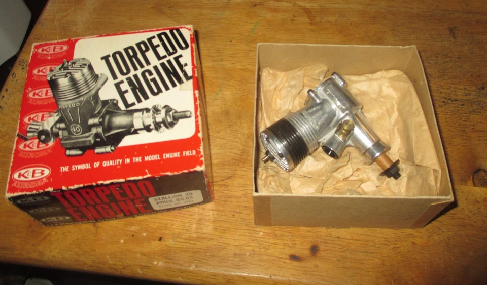 K&B Torpedo .35 Stallion C/L U Control Vintage# 9041 tether cars CL Airplane FF