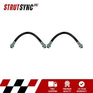 Front Brake Hose Dorman 2PCS For 1968 Oldsmobile Delmont 88 5.7L - Picture 1 of 3