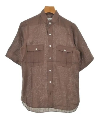 Camisas informales Mario Muscariello marrón S 2200602241049 Foto 1 de 4