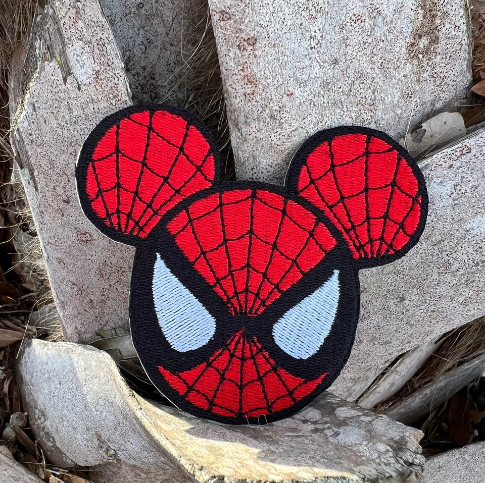 Spiderman Mickey Iron on Patch - Image 1 of 1