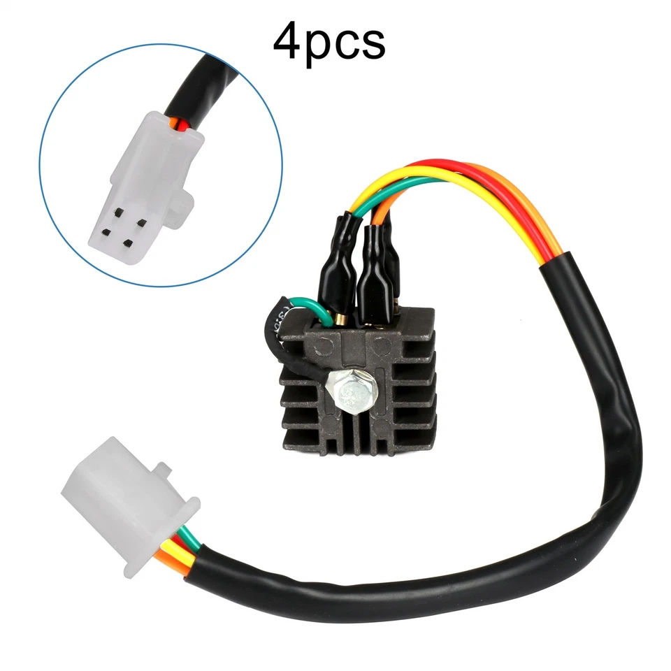 Regulador de voltaje rectificador 4 piezas para Honda CB360T 31700-455-671 1975 1976 Foto 1 de 4