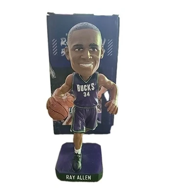 2022-23 MILWAUKEE BUCKS RAY ALLEN BOBBLEHEAD SGA 04/07/23 - Image 1 of 3