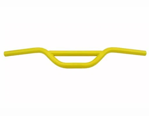 BMX Bicycle Handlebar Steel 22.2mm Yellow fixie cruiser mountain bike 3"rise - Image 1 of 1