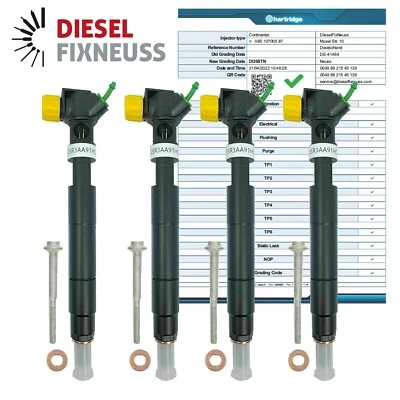 4x Injektor Einspritzdüse A6510704987 A6510700587 W204 W212 W207 200 220 CDI C-E - Bild 1 von 4