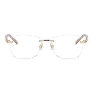 Marco de gafas de metal sin montura de oro amarillo Swarovski SK 5387-D 030 54-15-140 - Imagen 1 de 2