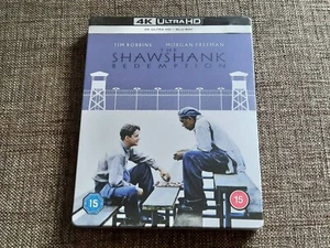 THE SHAWSHANK REDEMPTION 1994 Limited 4K Ultra HD + Blu-Ray Steelbook Zavvi UK - Bild 1 von 3