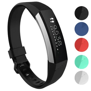 StrapsCo Silikon Kautschuk Uhrenarmband Armband für Fitbit Alta & Alta HR - Bild 1 von 20