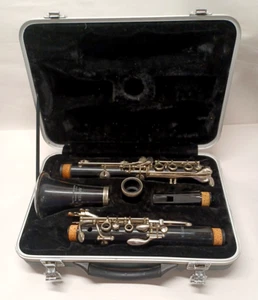 Jupiter Open Hole SCL-631 Clarinet w Yamaha 4C Mouthpiece & Hard Case*~ See Pics - Picture 1 of 15