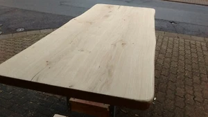 Tischplatte 2,0 x 0,9 m Massivholz Eiche Esche Tisch Holztisch - Bild 1 von 12
