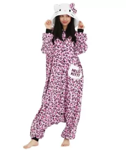 M Hello kitty Comfortable costume short sleeve pajama Sanrio official - Picture 1 of 5