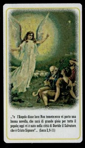 santino holy card image pieuse Apparizione dell'Angelo ai Pastori - Foto 1 di 1
