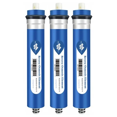 75 GPD RO Membrane Reverse Osmosis System Water Filter for Filmtec TW30-1812-75 - Image 1 of 4