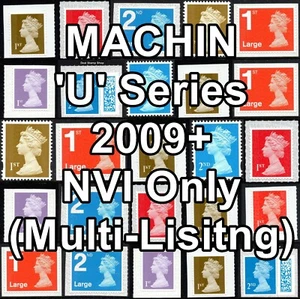 2009+  Machin Definitives U Series NVI Multiple Listing Unmounted Mint - Picture 1 of 55