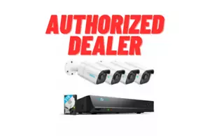 Reolink 4K 8MP 8CH PoE NVR 2 TB HDD Mensch/Auto Erkennung Überwachungskamerasystem - Bild 1 von 3