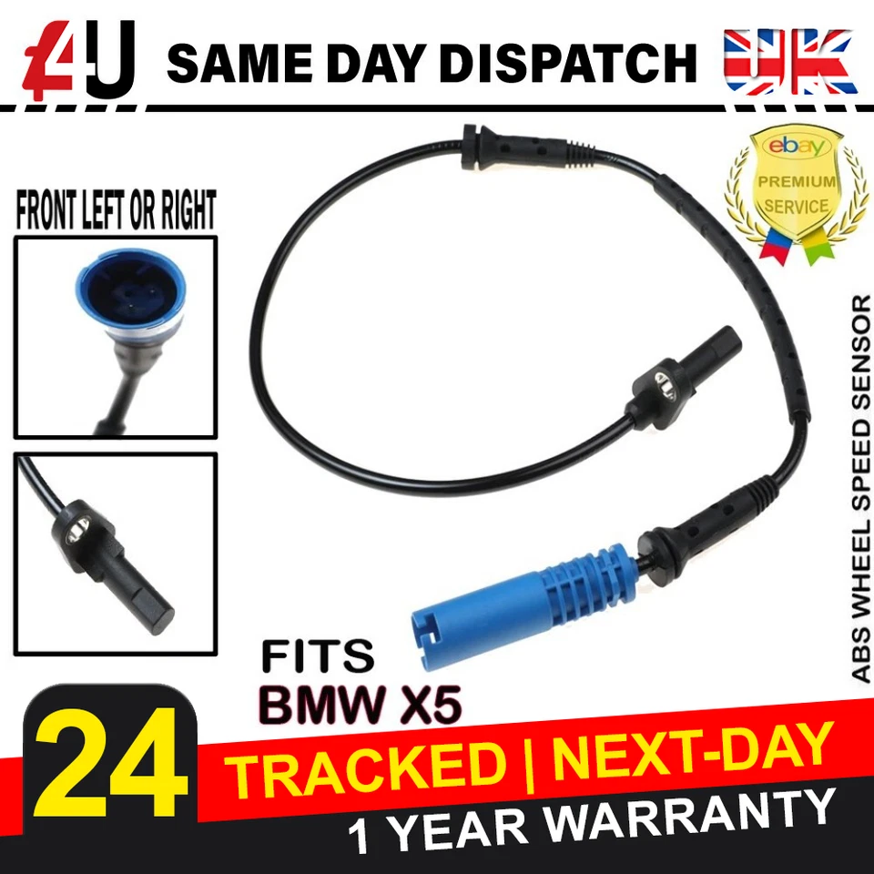Abs датчик скорости для BMW X5 E53 [2000-2006] 34526760533 передняя влево или вправо - Изображение 1 из 4