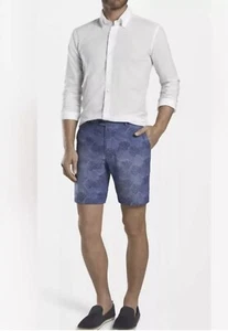 NWT Peter Millar Collection Golf Shorts Indigo Blue MS21RT15 Men Size 36 $178 - Picture 1 of 9