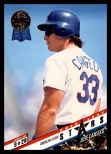 1993 Leaf #9 Jose Canseco / Tony Gwynn Texas Rangers / San Diego Padres