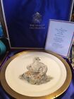 Edward Marshall Boehm "Young America 1776" Porcelain Eaglet Plate With Case 1973
