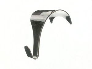 Ganci Per Cornice In Moulding 40 X In Acciaio Cromato - NUOVO Onestopdiy - Foto 1 di 1