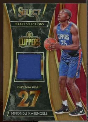 Mfiondu Kabengele 2019-20 Select Draft Selections Memorabilia Prizms Copper #13  - Image 1 of 2