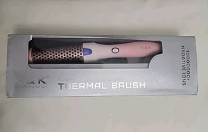 K&K Professional Hair Styling Thermal Brush Ceramic Tourmaline Ionic Hot Brush - Picture 1 of 24