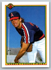 1990  Bowman #289 Chuck Finley California Angels