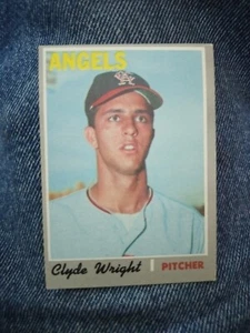 1970 Topps... Baseball #543 Clyde Wright - California Angels Ex Ic Read Descript - Picture 1 of 2