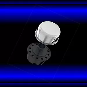 Cubierta de válvula respirador cromado para motores Pontiac 326 350 400 455 - Imagen 1 de 1
