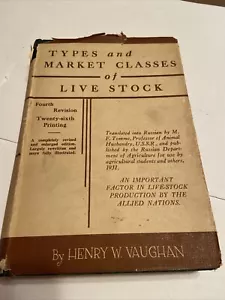 Vintage Buch: Tierarten und Marktklassen: 1947 - Bild 1 von 8