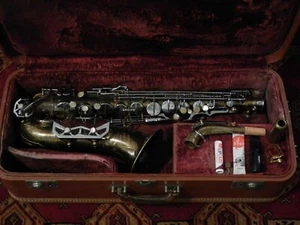 SAXOFÓN ALTO PROFESIONAL MODELO CARTIER JEAN CARTIER DOLNET PARIS DE COLECCIÓN, NOBLET MPC - Imagen 1 de 20