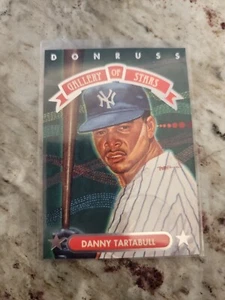 1992 Donruss Triple Play Gallery of Stars Danny Tartabull Yankees Baseball Card - Picture 1 of 2