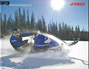 Snowmobile Brochure - Yamaha - Product Line Overview - 2013 (SN57) - Bild 1 von 1