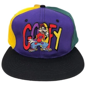 DISNEY GOOFY MICKEY UNLIMITED CAP VINTAGE EMBROIDERED SNAPBACK FRESH CAPS NOS - Picture 1 of 10