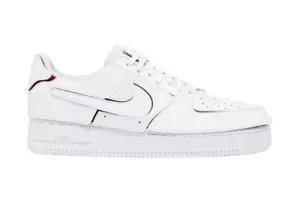 Nike Air Force 1/1 'White Varsity Red' Men's Shoes Size 6 - Picture 1 of 7