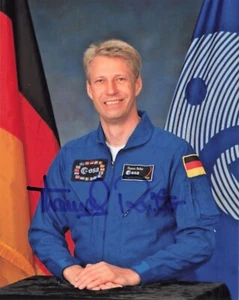 Thomas Reiter, Originalautogramm, altes Foto, Astronaut Sojus TM-22 - Picture 1 of 1