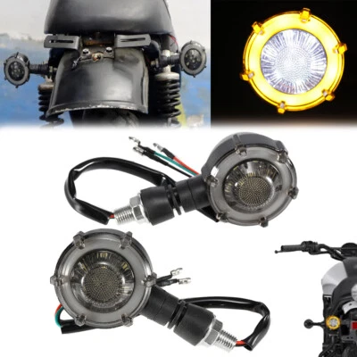 2x LED Bullet Turn Signal Light For Honda Nighthawk 250 650 750 Shadow VT750 VT - Image 1 of 4