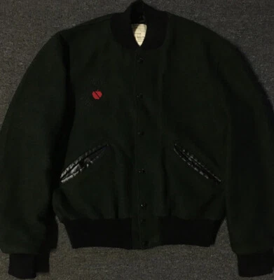 Vtg 80s The Charmings TV Show Cast Crew Varsity Jacket S Sitcom Funny Snow White - Image 1 of 4