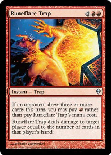 RUNEFLARE TRAP X4 4 4X Zendikar MTG Magic the Gathering Cards DJMagic - Image 1 of 1