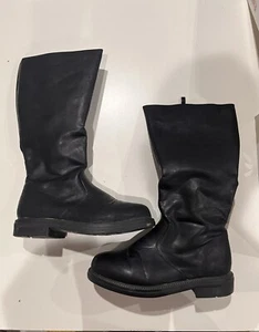 Funtasma Captain-100 Renaissance Pirate Captain Black Cosplay Boots Mens 9 - Picture 1 of 9