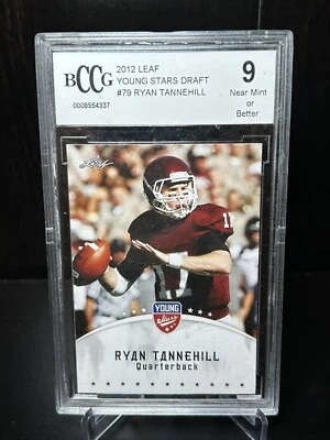 2012 Leaf Young Stars Draft #79 Ryan Tannehill BCCG NM 9 - Image 1 of 2