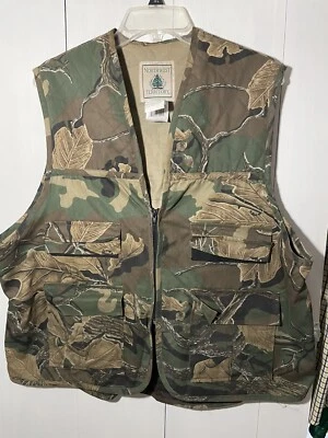 Northwest Territory Vintage 90s Camo Hunting Vest Size Men’s LARGE Great Cond - Image 1 of 4
