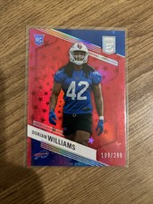 DORIAN WILLIAMS 2023 Donruss Elite Aspirations Stars 117/299 RC Buffalo Bills