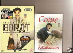 BORAT DVD INC LIMITED POST CARDS FUNNY COHEN 