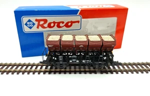 Vagón basculante Roco 1:87 H0 Ommi 51 del set 44074 de la DB 605 019 en EVP - Imagen 1 de 5
