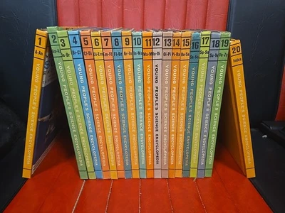 Young People's Science Encyclopedia Complete Volume Set of 20 Year 1962 — 第 1/4 张图片