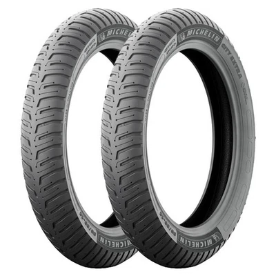 PAAR MOTORRADREIFEN MICHELIN 90/90-10 50P CITY EXTRA + 90/90-10 50P CITY EXTRA  - Bild 1 von 4