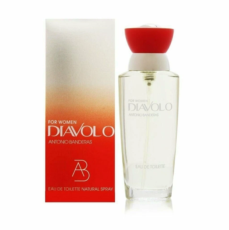 DIAVOLO Antonio Banderas 3,4 oz. EDT Spray Perfume Mujer NUEVO 100 ml Nuevo en Caja Foto 1 de 1