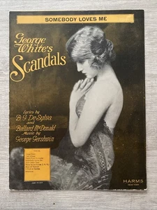 Somebody Loves Me 1924 Noten George White's Scandals George Gershwin - Bild 1 von 4